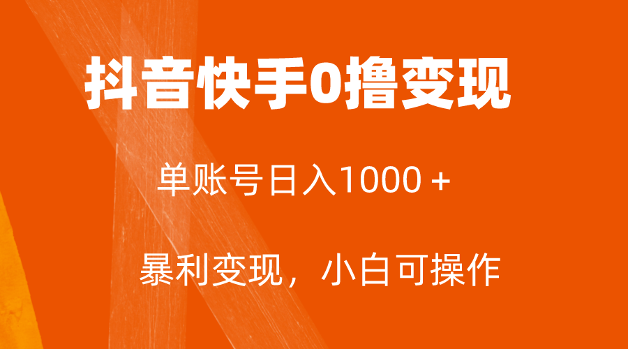 （7993期）全网首发，单账号收益日入1000＋，简单粗暴，保底5元一单，可批量单操作| 网创圈