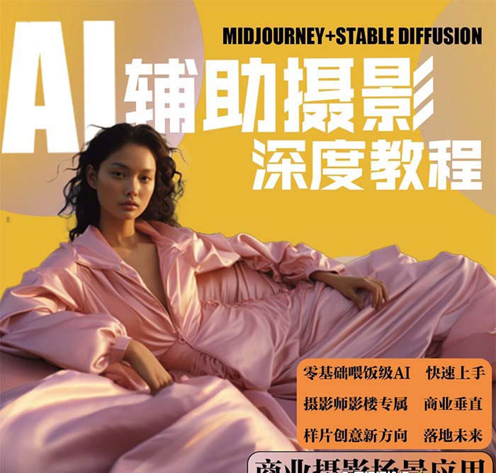 图片[2]| （8727期）2024年AI辅助摄影人工智能商业应用摄影课程（37节课）| 网创圈