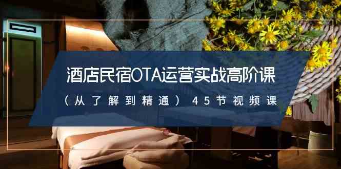 （8926期）酒店民宿-OTA运营实战高阶课（从了解到精通）45节视频课| 网创圈