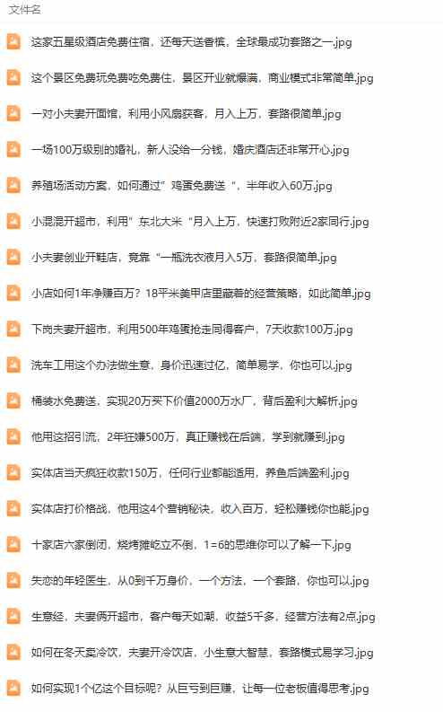 图片[4]| （9607期）真实有效391套商业模式，年入几十到几百万案例解析（电子书+视频+图文）| 网创圈