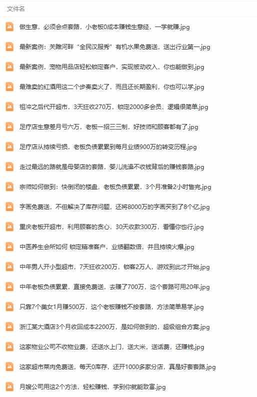图片[5]| （9607期）真实有效391套商业模式，年入几十到几百万案例解析（电子书+视频+图文）| 网创圈