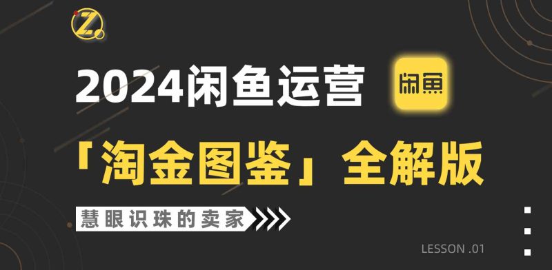 （9738期）2024闲鱼运营，【淘金图鉴】全解版| 网创圈