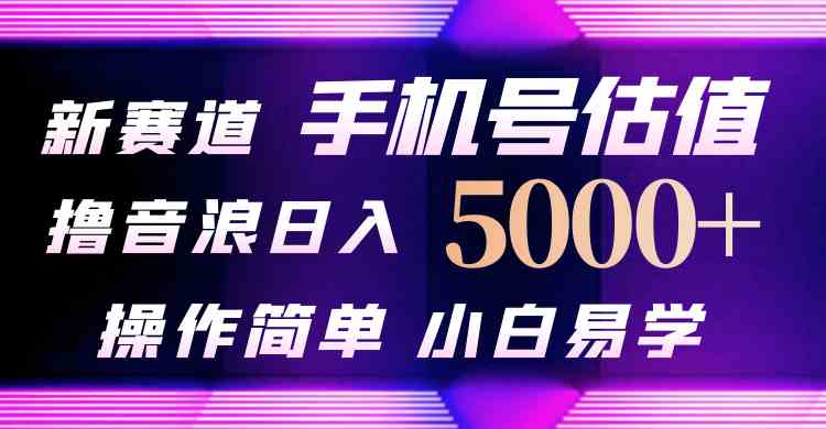 （10154期）抖音不出境直播【手机号估值】最新撸音浪，日入5000+，简单易学，适合…| 网创圈