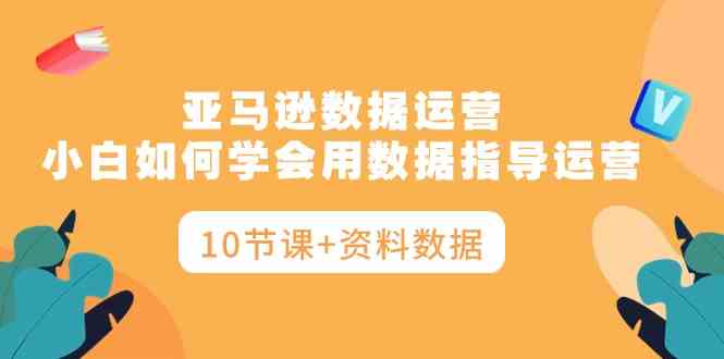 （10158期）亚马逊数据运营，小白如何学会用数据指导运营（10节课+资料数据）| 网创圈