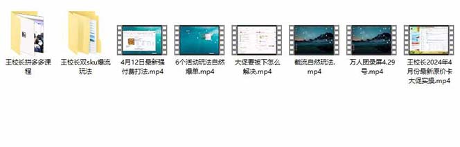 图片[3]| （10865期）拼多多·实战课：万人团玩法/截流自然流/最新强付费打法/最新原价卡大促..| 网创圈
