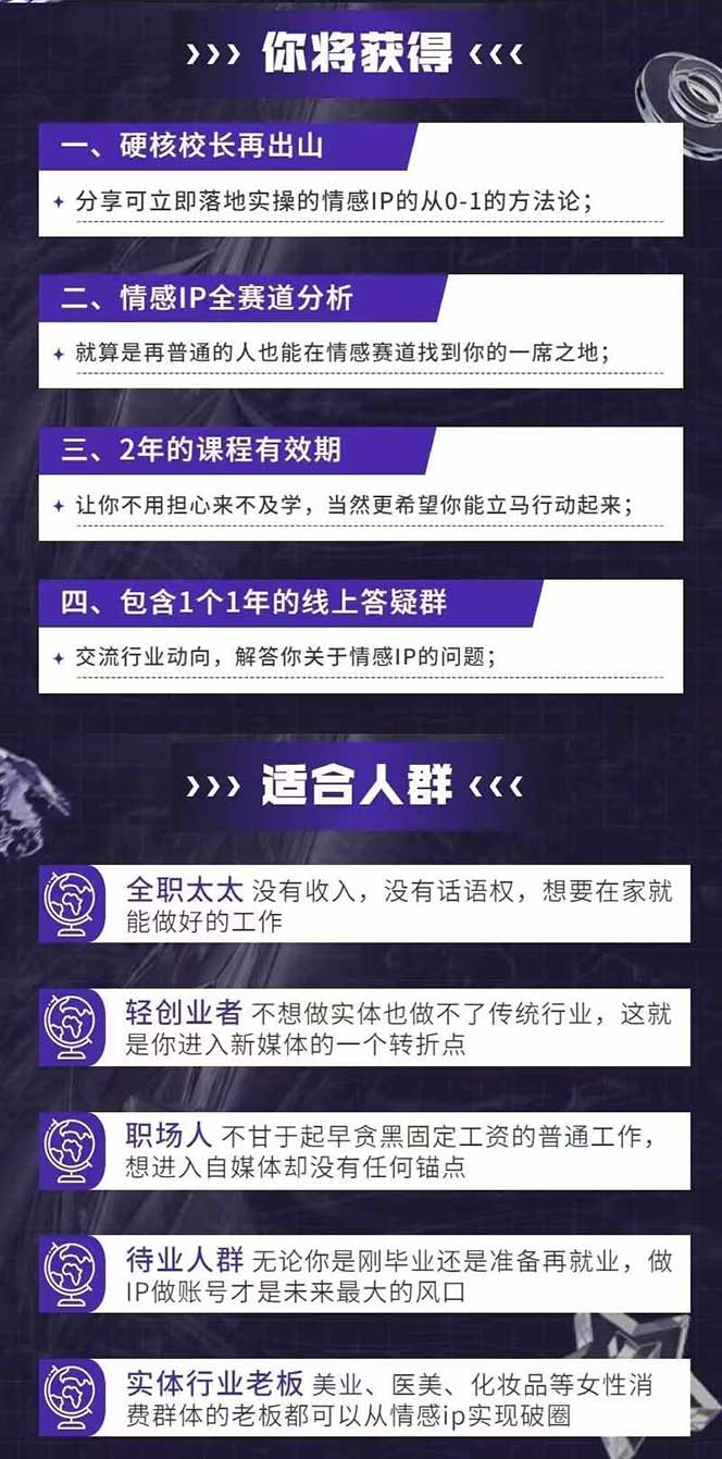 图片[2]| （11590期）情感直播IP短视频全通大课，普通人的IP之路从情感赛道开始（18节）| 网创圈