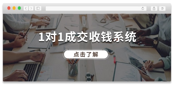 （11936期）1对1成交 收钱系统，十年专注于引流和成交，全网130万+粉丝| 网创圈
