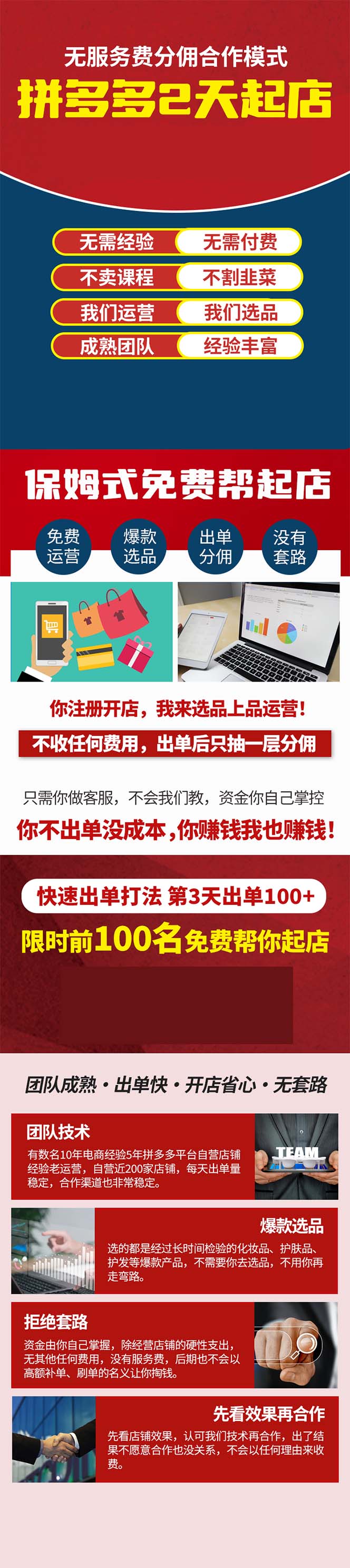 图片[4]| （11939期）拼多多2天起店，只合作不卖课不收费，上架产品无偿对接日入1000+| 网创圈