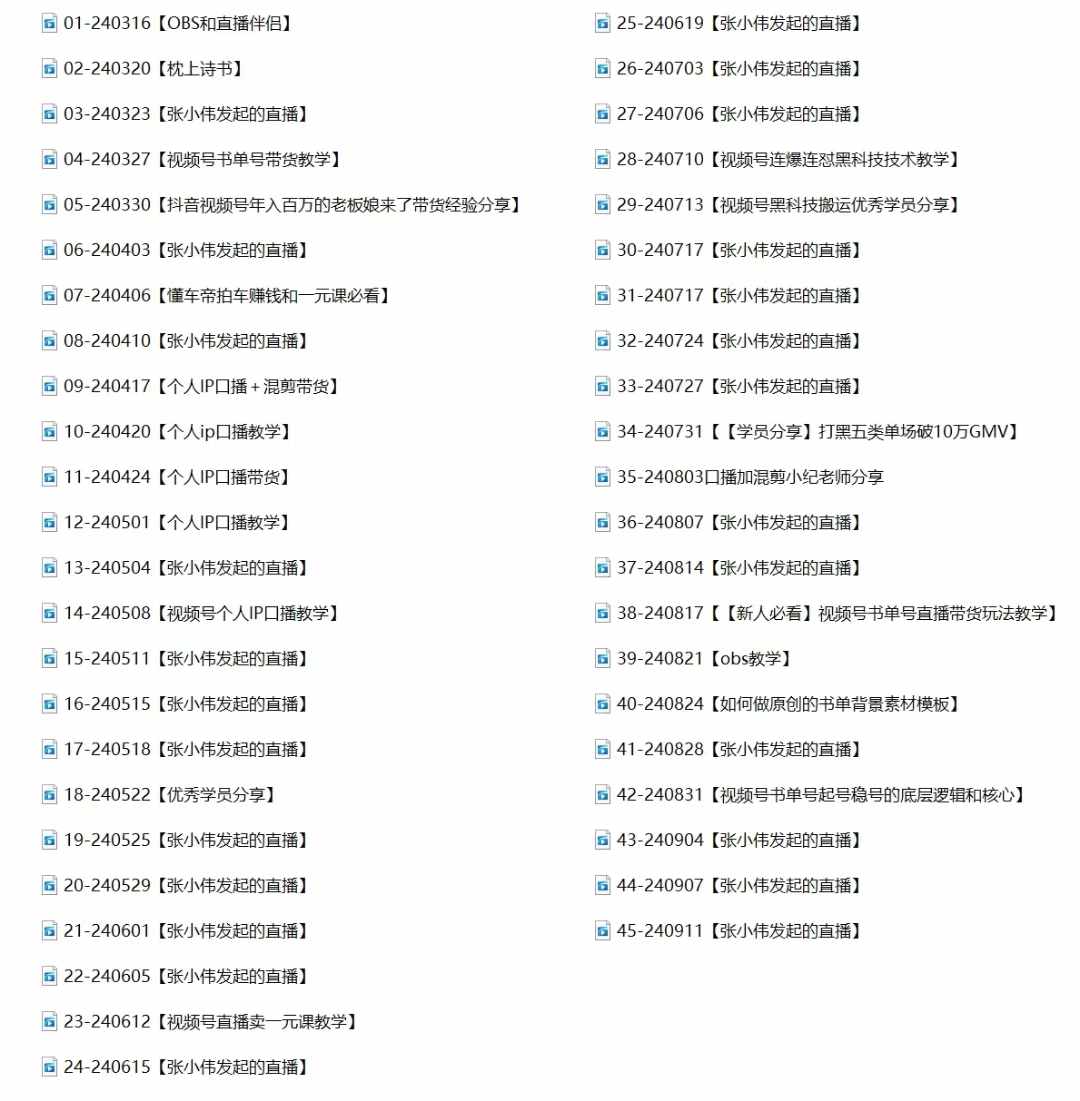 图片[2]| （12612期）2024视频号最新带货实战课：无人直播/书单号卖货/个人IP口播 (附资料素材)| 网创圈