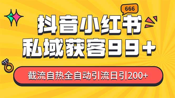 （13421期）某音，小红书，野路子引流玩法截流自热一体化日引200+精准粉 单日变现3…| 网创圈