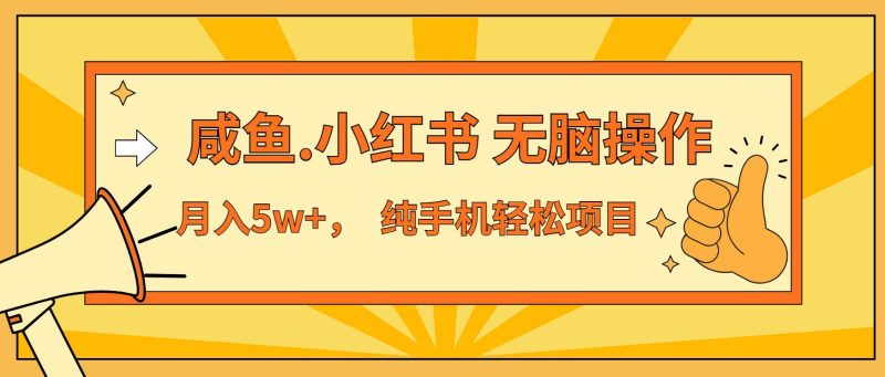 （13488期）年前暴利项目，7天赚了2.6万，咸鱼,小红书 无脑操作| 网创圈