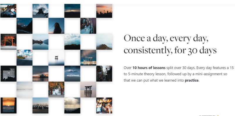 网红摄影师Pat Kay – 30天摄影基础知识加速器教程-30节课-中英字幕| 副业网