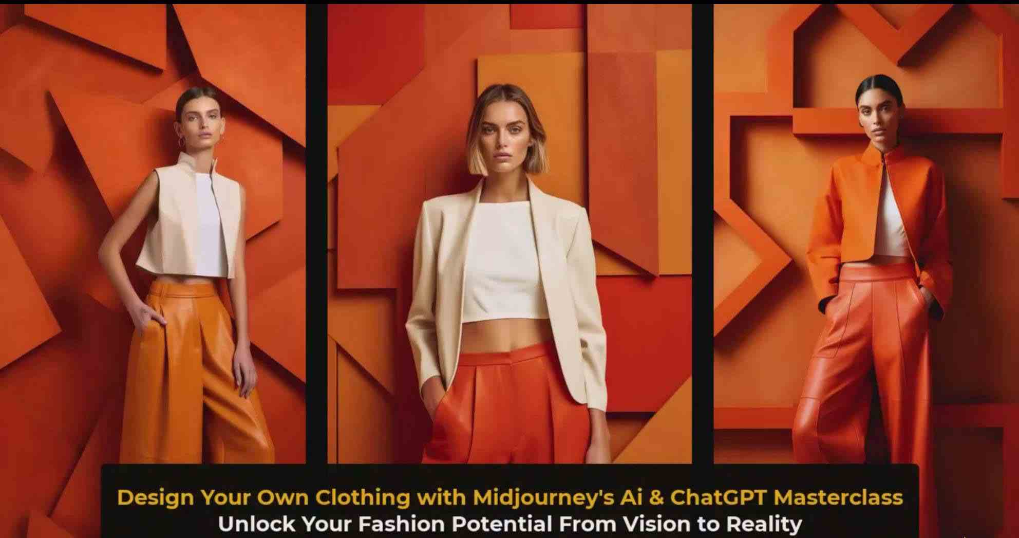 图片[5]| 利用 Midjourneys Ai 人工智能设计自己的服装AI大师班-10节课-中英字幕| 网创圈