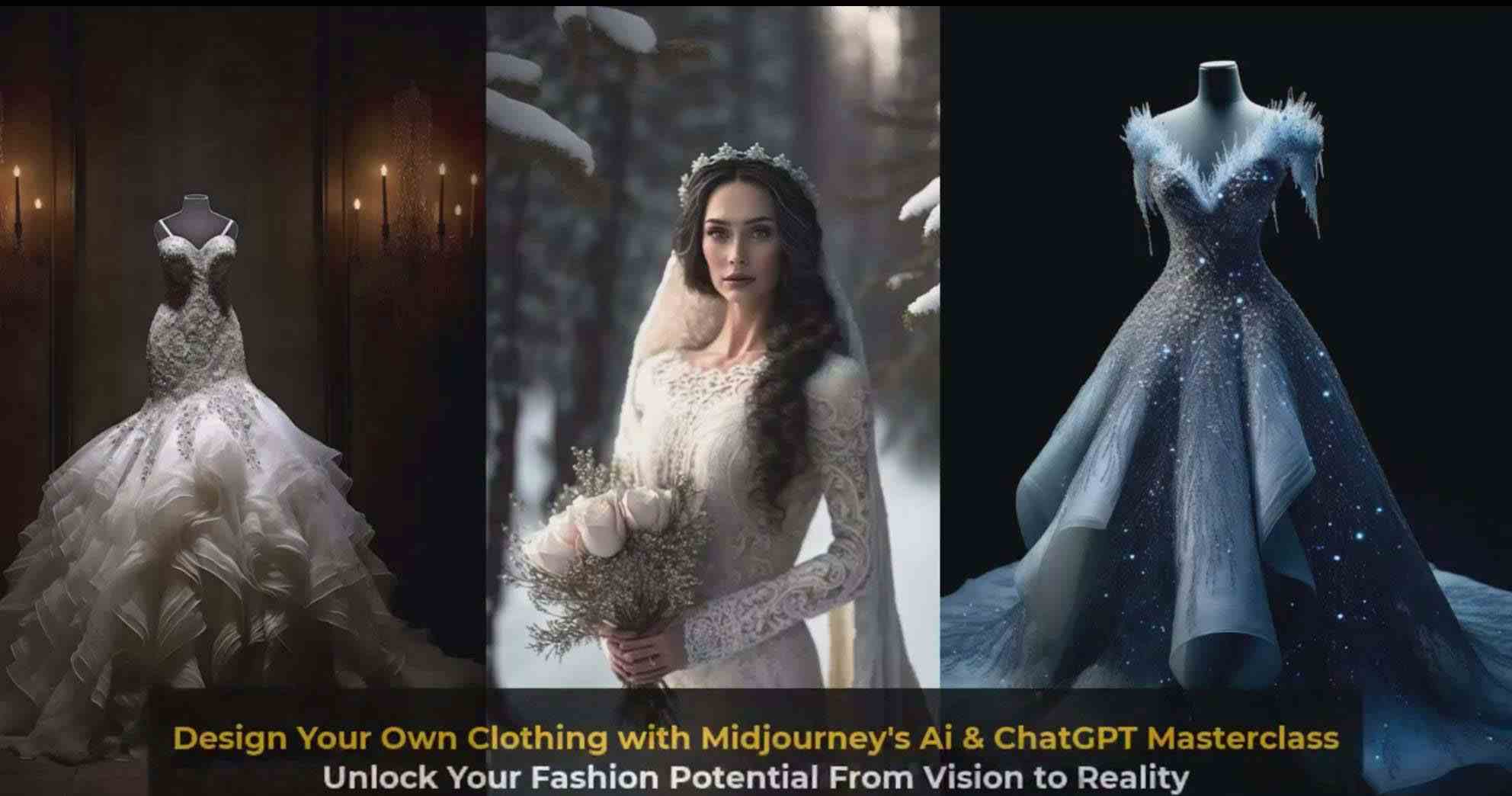 图片[9]| 利用 Midjourneys Ai 人工智能设计自己的服装AI大师班-10节课-中英字幕| 网创圈
