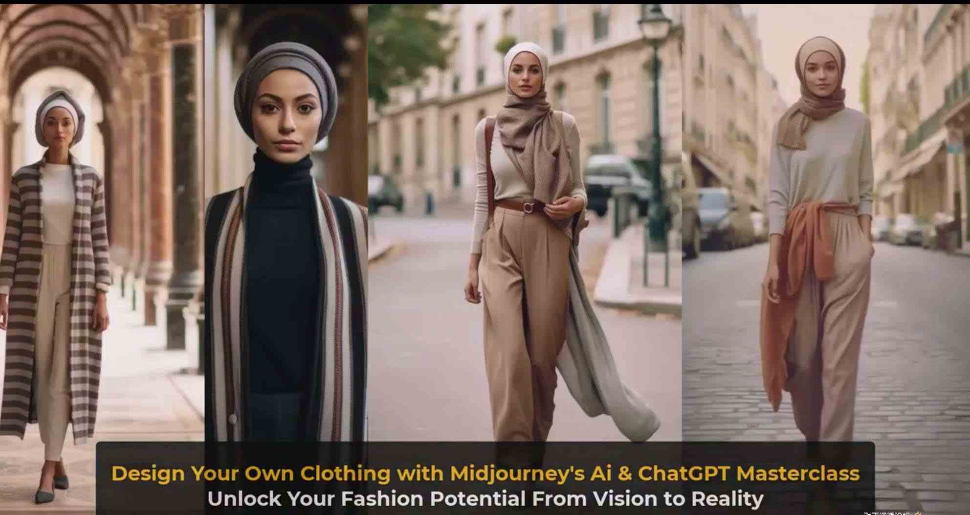 图片[12]| 利用 Midjourneys Ai 人工智能设计自己的服装AI大师班-10节课-中英字幕| 网创圈