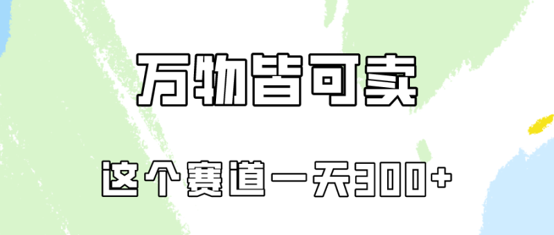 万物皆可卖，小红书这个赛道不容忽视，实操一天300！| 网创圈