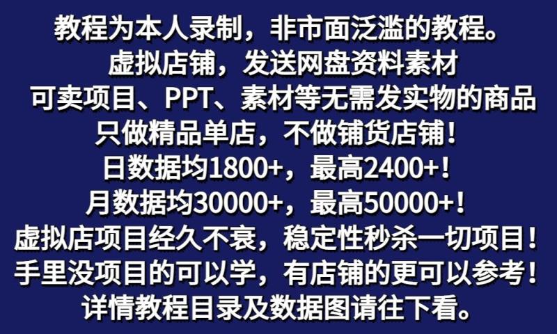 图片[2]| 拼多多虚拟电商训练营月入40000+，全网最详细，你做你也行，暴利稳定长久| 网创圈