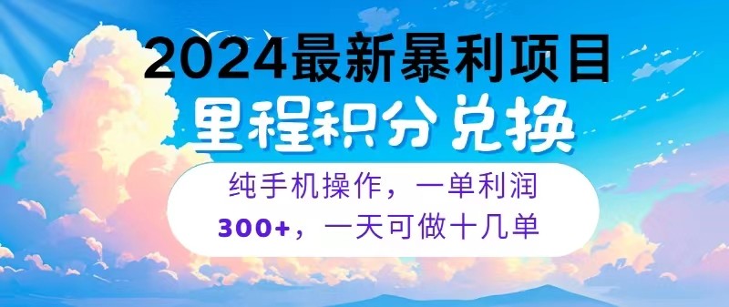 2024最新项目，冷门暴利，一单利润300+，每天可批量操作十几单| 副业网