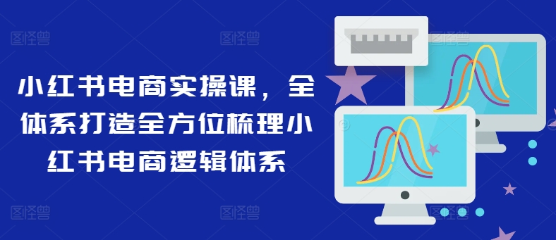 小红书电商实操课，全体系打造全方位梳理小红书电商逻辑体系| 网创圈