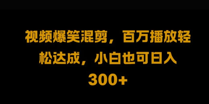 视频号零门槛，爆火视频搬运后二次剪辑，轻松达成日入1k【揭秘】| 网创圈