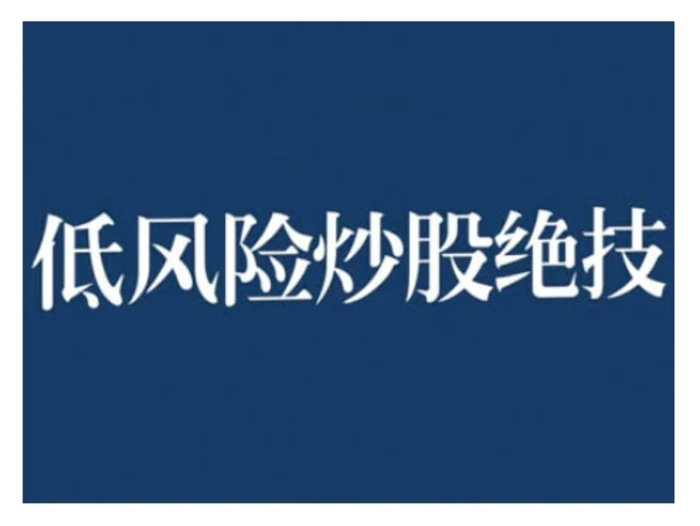 2024低风险股票实操营，低风险，高回报| 网创圈