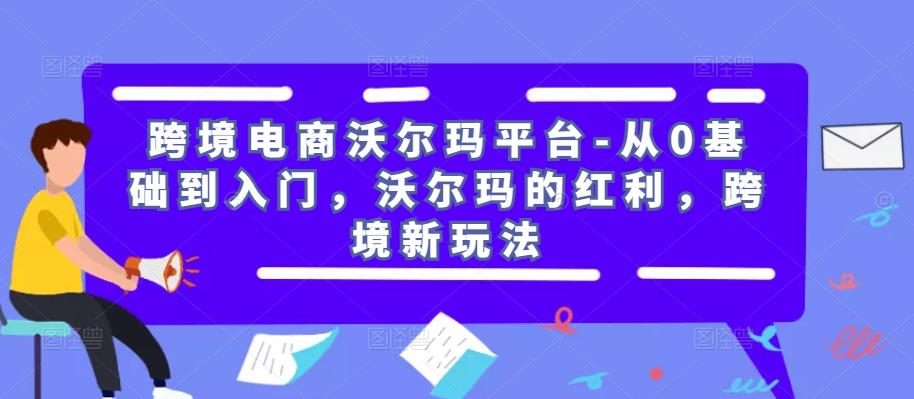 跨境电商沃尔玛平台-从0基础到入门，沃尔玛的红利，跨境新玩法| 网创圈