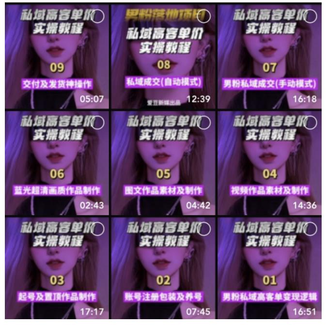 图片[4]| 【男粉落地项目】零基础玩转男粉短视频转私域日产500+，2023男粉高客单价实操教程| 网创圈