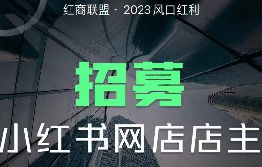 红商联盟·小红书无货源电商1.0，0粉丝无需囤货，小白也可以轻松上手的无货源项目| 网创圈