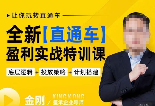 玺承·全新直通车盈利实战特训课，从​底层逻辑详细拆解，从底层，策略到搭建，让你玩转直通车| 副业网