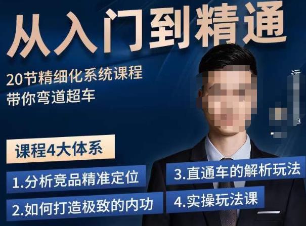 龙一·从入门到精通拼多多运营系列课，0-100的运营实操技巧，精细化系列课程带你弯道超车| 网创圈