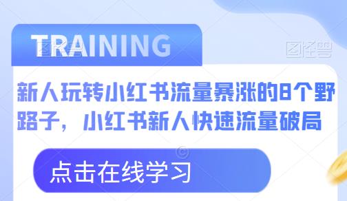 新人玩转小红书流量暴涨的8个野路子，小红书新人快速流量破局| 网创圈