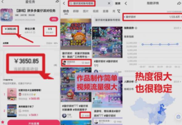 图片[2]| 靠蛋仔派对日入3600+，会截图就能做，保姆式教学无脑操作（教程+资料）【揭秘】| 网创圈