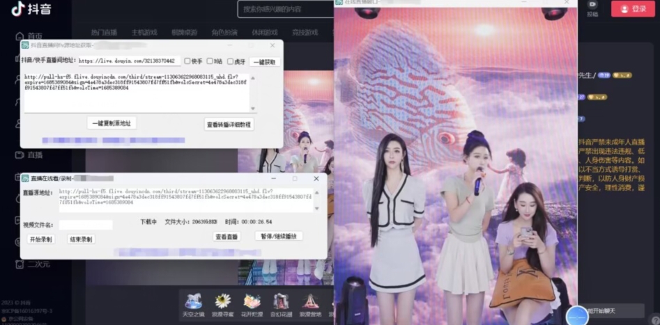图片[2]| 【高端精品】最新电脑版抖音/快手/B站直播源获取+直播间实时录制+直播转播软件【全套软件+详细教程】| 网创圈