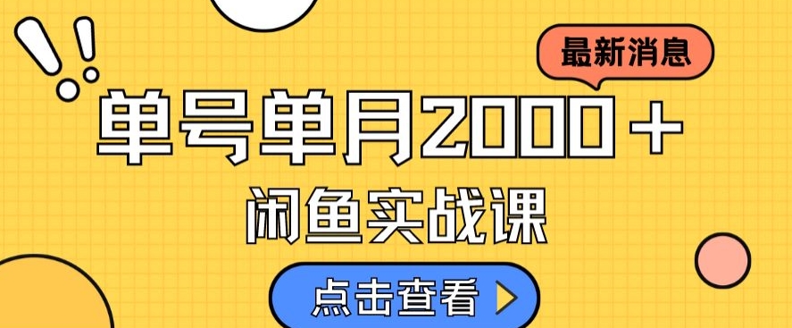 最新闲鱼日入500＋，虚拟资料变现喂饭级讲解| 网创圈