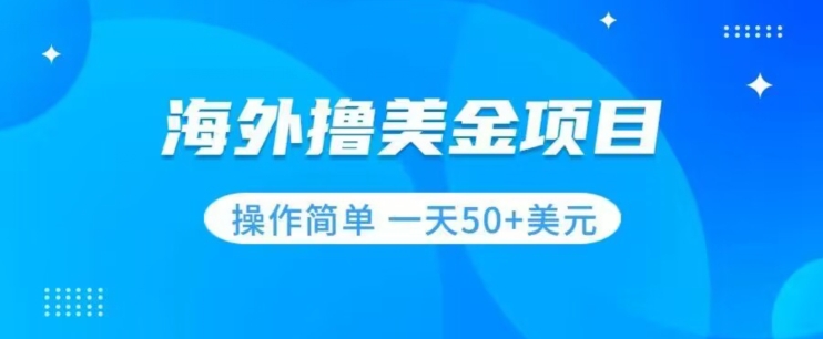 撸美金项目无门槛操作简单小白一天50+美刀| 网创圈