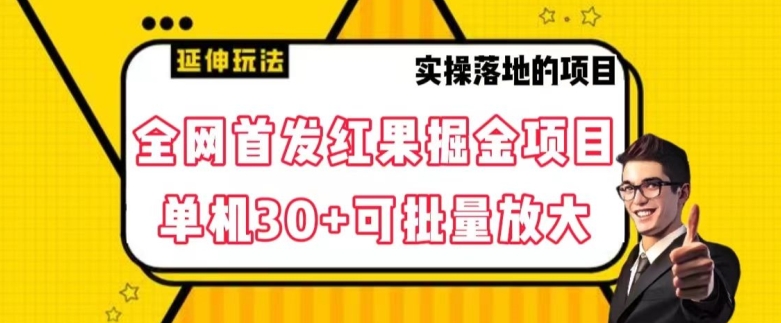 全网首发红果免费短剧掘金项目，单机30+可批量放大【揭秘】| 网创圈