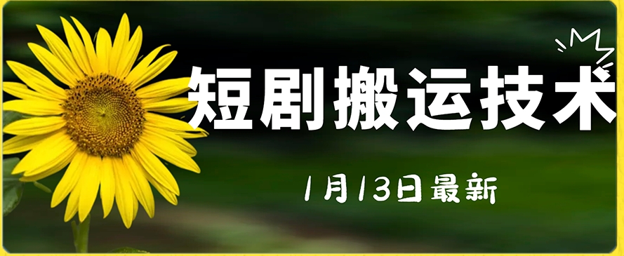 最新短剧搬运技术，电脑手机都可以操作，不限制机型| 网创圈