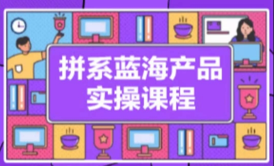 拼系冷门蓝海产品实操课程，从注册店铺到选品上架到流量维护环环相扣| 网创圈