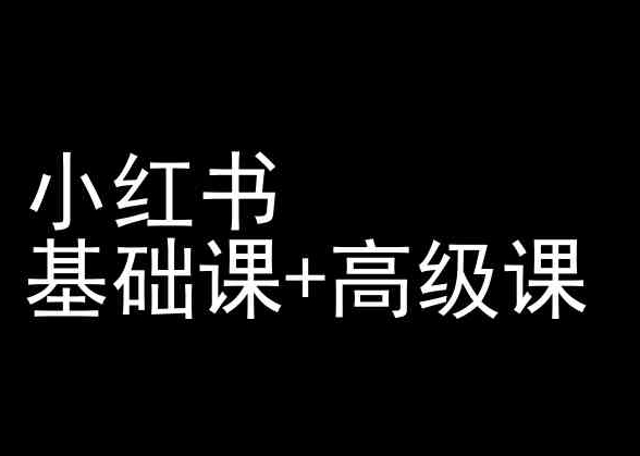 小红书基础课+高级课-小红书运营教程| 网创圈