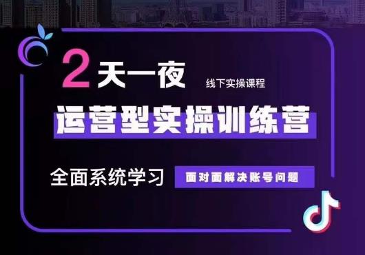 5月22-23线下课运营型实操训练营，全面系统学习，从底层逻辑到实操方法到千川投放| 网创圈