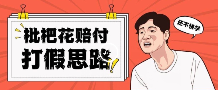 最新打假原料枇杷花赔付玩法一单收益1000+小白轻松下车【详细视频玩法教程】【仅揭秘】| 网创圈