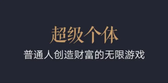 超级个体：2024-2025翻盘指南，普通人创造财富的无限游戏| 网创圈
