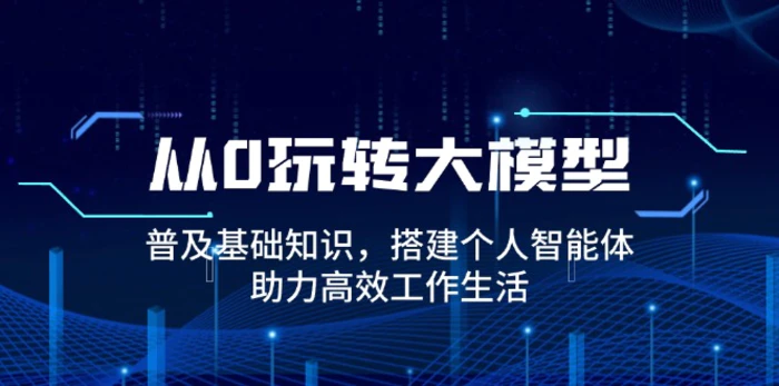 （14009期）从0玩转大模型，普及基础知识，搭建个人智能体，助力高效工作生活| 网创圈