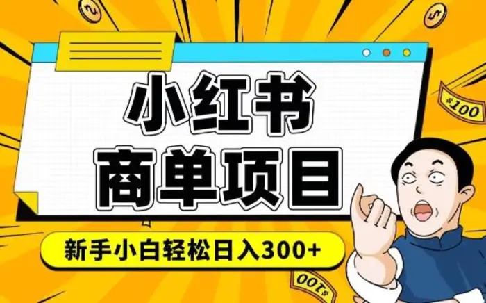 小红书千粉商单，稳定快速变现项目，实现月入6-8k并不是很难| 网创圈