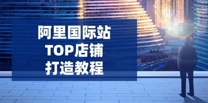 （14269期）阿里国际站TOP店铺打造教程：涵盖平台到高阶，解决运营难题，提升询盘| 网创圈