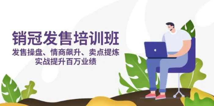（14203期）销冠 发售培训班：发售 操盘+情商 飙升+卖点 提炼，实战提升百万业绩| 网创圈