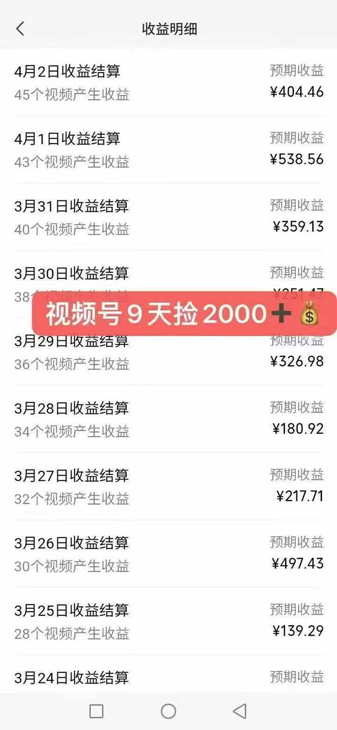 图片[6]| （14425期）全新托管躺赚项目，微信视频号公众号托管代运营，每天五分钟，收益大几百| 网创圈