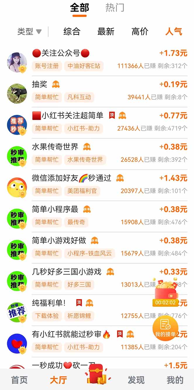 图片[2]| （14510期）零撸小项目免费分享 点赞助力 无任何门槛 手机随时可做  单日收益200＋| 网创圈