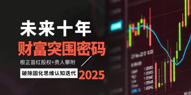 未来十年财富突围密码：根正苗红股权+贵人攀附，破除固化思维认知迭代| 副业网