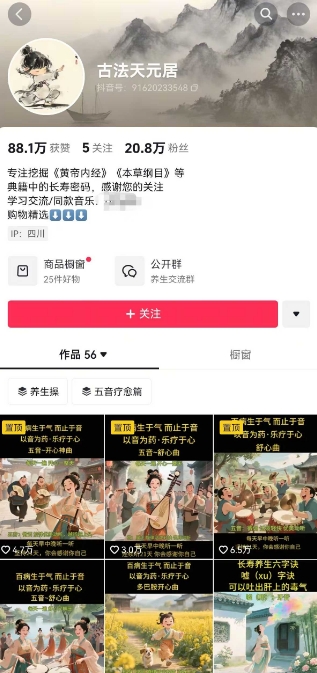 图片[2]| 古法五音养生教程，五音疗愈的视频的制作方法，2-4小时就能学会，作者10天涨粉10W| 网创圈